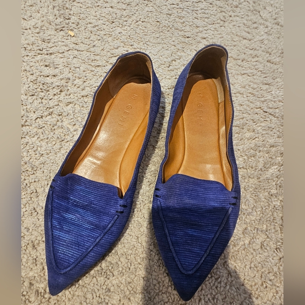 M. Gemi Blue Flats Size 41
